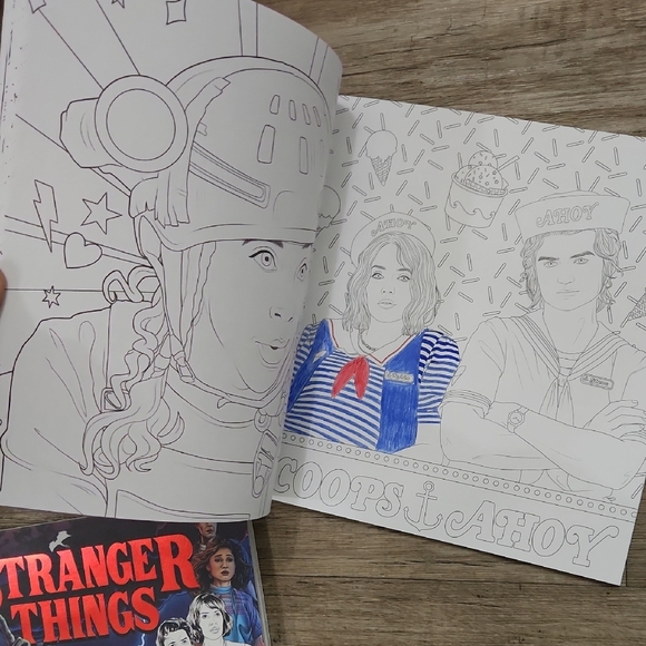Stranger Things Coloring Books Set - Picture 10 of 10